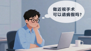 做近视手术可以请病假吗?