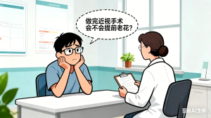 做过近视手术的人，会提前老花？