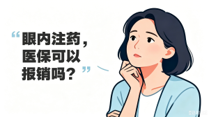 给眼睛打针，可以医保报销？